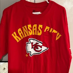 Kansas City Chiefs Red Men's Short Sleeve Tee